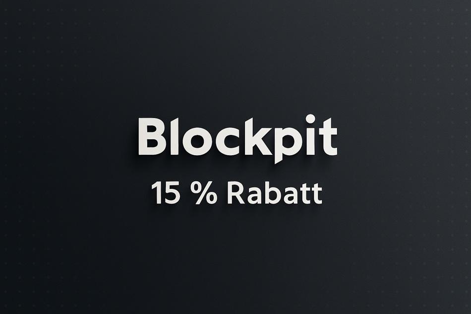 Blockpit Rabatt 2025: 15 % auf alle Pakete für Neukunden